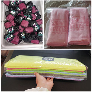 Bán Buôn Biểu Tượng Tùy Chỉnh Tập Thể Dục Tập Thể Dục Khăn Với Túi Mồ Hôi Thấm Nhanh Chóng Qry Thêu Sợi Nhỏ Thể Thao Phòng Tập Thể Dục Vải - Product Image 6
