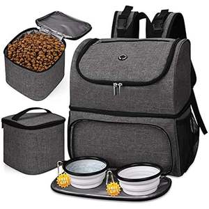 Free sample Dog Travel Bag Backpack, Airline Approved Dog Bags for Traveling, Puppy <b>Diaper</b> Bag Supplies - Product Image 1