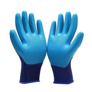 قفازات HONGSHUO LBST-1 ناعمة ومريحة من المطاط الطبيعي المقاوم للزيت ومضادة للانزلاق مع أساور محبوكة بسماكة 1.5 مم - Product Image 1