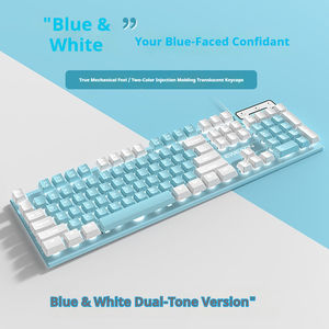 <span class=keywords><strong>คีย์บอร์ด</strong></span>แบบสัมผัสเงียบแบบมีสายพร้อมไฟแสดงสถานะคอมพิวเตอร์ เหมาะสำหรับคีย์บอร์ดคอมพิวเตอร์ - Product Image 4