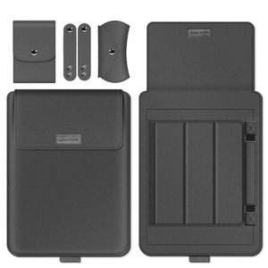 Borsa protettiva per Laptop in pelle verticale resistente per iPad Tablet Bag per computer portatile da 13 <span class=keywords><strong>14</strong></span> 15 pollici <span class=keywords><strong>custodia</strong></span> a manica - Product Image 5