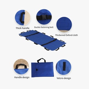 Risenmed Civière pliante pliable de sauvetage médicale légère à plusieurs poignées pour l'urgence médicale pour le transport des patients - Product Image 2