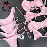 Fabricants de maillots de bain MLY : échantillons disponibles, personnalisez votre logo imprimé sur les maillots de bain, bikinis pour femmes.