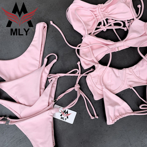 MLY Produttori di Costumi da Bagno Offrono Campioni di Prova e <span class=keywords><strong>Design</strong></span> Personalizzato con Logo Stampato per Costumi da Bagno e Bikini da Donna - Product Image 1