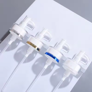 Matte White Cylinder PP Plastic <b>Bottles</b> with Lotion Pump for Cosmetic Use - Product Image 4