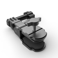 Support universel pour pare-brise de moto pour caméras d'action, clip en alliage d'aluminium CNC 360° °   Rotation à libération rapide