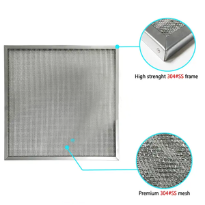 Le filtre à brouillard d'huile en acier inoxydable de cuisine est lavable et réutilisable pour réduire les fumées pour les familles soucieuses de l'environnement - Product Image 2