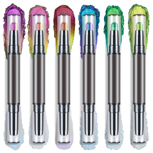 Quyến rũ vẻ đẹp trang điểm mắt không thấm nước lâu dài multichrome Vegan Tắc Kè Hoa Eyeshadow Stick - Product Image 2