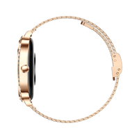 Montre connectée pour femmes, écran incurvé TFT de 1,75 pouce, appel BT, diamants incrustés, surveillance de la santé, étanche IP68, montre pour femmes