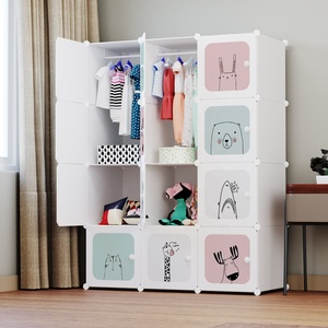 <span class=keywords><strong>ตู้</strong></span>เสื้อผ้าเด็ก<span class=keywords><strong>การ์ตูน</strong></span>พร้อมประตู <span class=keywords><strong>ตู้</strong></span>เก็บของเล่น - Product Image 1