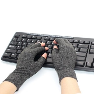 Gants de cyclisme demi-doigts en coton respirant, protection des articulations pour la conduite en plein air Smlxl - Product Image 2