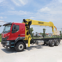 Bob-Lift prix usine 5 tonnes 6 tonnes 8 tonnes 10 tonnes 16 tonnes 20 tonnes grue à flèche télescopique manipulateur grue montée sur camion
