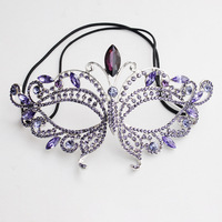 Accessoires de visage sexy pour Halloween, bijoux, voile à franges en strass pour soirée de mascarade, danse, performance