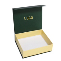 Boîte cadeau rigide en forme de livre magnétique écologique avec options personnalisées, estampage à chaud UV, gaufrage/débossage, lamination brillante