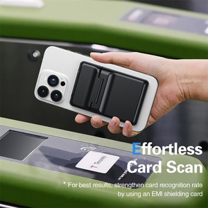 Cho Iphone Từ Cứng PC Điện Thoại Wallet Trường Hợp Chủ Thẻ Pocket Bracket Xách Tay Từ Đứng Cho Iphone 13 14 15 16 Pro Max - Product Image 6