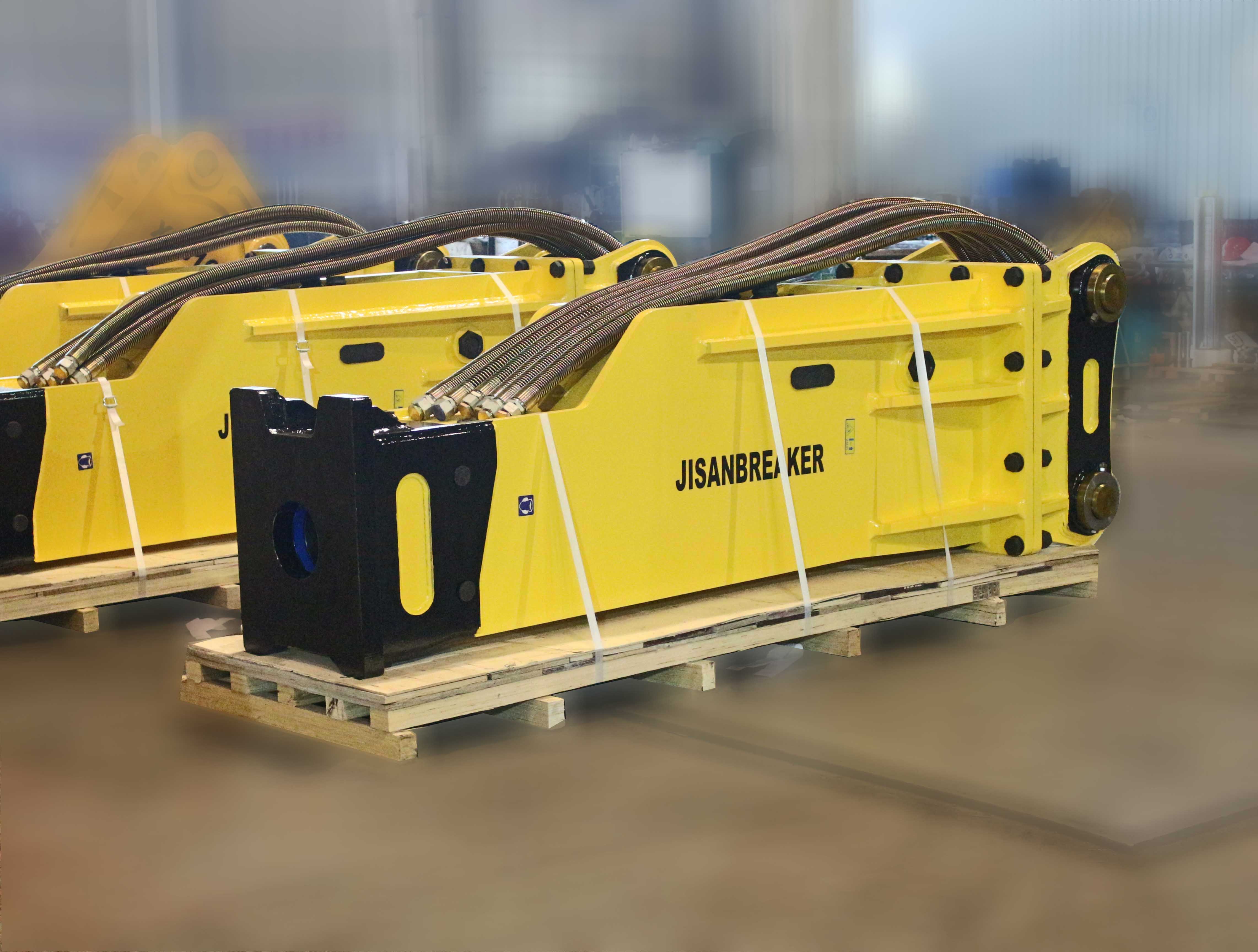 JISAN Hydraulic Breaker - Durable Rock Hammer for 20 Ton