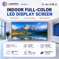 Écran OLED LEDORA P1.25 12 bits couleur 3840Hz HDR10 Adobe RGB 98% 450 nits de luminosité pour affichages d'accueil professionnels en intérieur