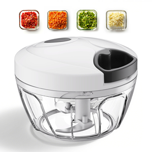 Hướng dẫn sử dụng dây kéo thép không gỉ tỏi cắt tốt nhà bếp Helper đa chức năng tỏi Chopper Rau Chopper - Product Image 6