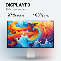 Monitor LED 4K de 27 Pulgadas, Pantalla para Computadora, Monitor para Oficina, Escenas Profesionales como Filmación, Edición y Grabación