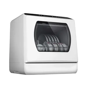 डेस्कटॉप Dishwasher स्वत: गर्म बर्तन रेस्तरां चाय रेस्तरां होटल Dishwasher कप प्लेट वॉशिंग मशीन