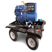 Generator diesel Weichai Super senyap 15kVA di ibu