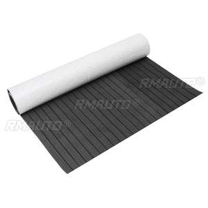 3Color Self-Adhesive EVA <b>Foam</b> Marine Flooring Faux Teak Decking Sheet Marine Striped Yacht Mat Vehicle <b>Pad</b> Deck Mat for Boat - Product Image 4