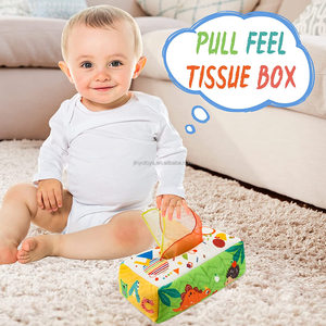 Nouveauté : Jouets sensoriels éducatifs précoces, boîte à mouchoirs magique pour <span class=keywords><strong>bébé</strong></span>, jouet boîte à mouchoirs pour <span class=keywords><strong>bébé</strong></span>, jouets Montessori pour <span class=keywords><strong>bébé</strong></span>, <span class=keywords><strong>livre</strong></span> en tissu doux en peluche - Product Image 4