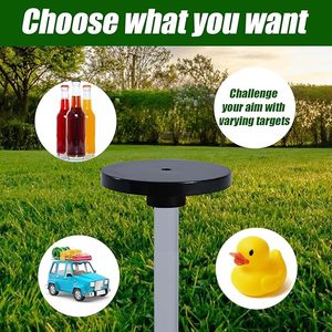 Disco volador LED luz juguete al aire libre para niños adultos brillante oscuro patio trasero carnaval playa césped fiesta bolsa de transporte usuario <span class=keywords><strong>Limbo</strong></span> juegos - Product Image 4