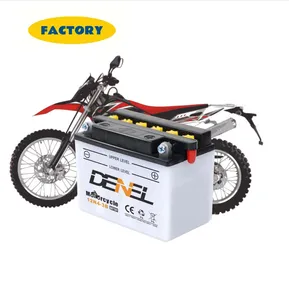 DENEL fabrika 12V derin döngüsü mühürlü jel tam kapasiteli motosiklet pil ile sıcak satış
