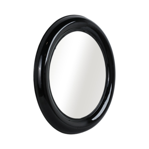 Specchio da parete rotondo con cornice in metallo per vanità, camera da letto, bagno o ufficio, elemento decorativo per dormitorio, scrivania trucco. - Product Image 2