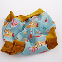 Nouvelle collection de couches de bain lavables pour bébé, taille haute, anti-fuites, pour l'été, fabrication OEM