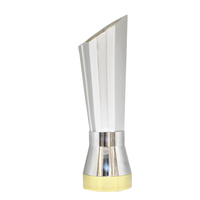 Medallas y Trofeos de Metal de Alta Calidad, Personalizados, Más Vendidos, Qihui de 35 cm, Aleación de Zinc, Duraderos, Bicolor, Electrochapados