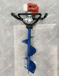 52cc Gasoline Earth Auger <b>Power</b> Metal Drilling Machine for Tree-Planting Hole Digging <b>Tools</b> - Product Image 2
