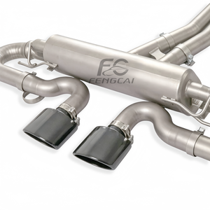 Échappement Catback en acier inoxydable pour <span class=keywords><strong>Porsche</strong></span> <span class=keywords><strong>Cayenne</strong></span> <span class=keywords><strong>Turbo</strong></span> <span class=keywords><strong>GT</strong></span> 4.0T 2024, tuyaux d'échappement de qualité, améliore la puissance et optimise l'échappement - Product Image 5