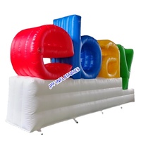 Lettre publicitaire gonflable sur mesure pour l'événement de marque, ballon de lettre gonflable pour la publicité