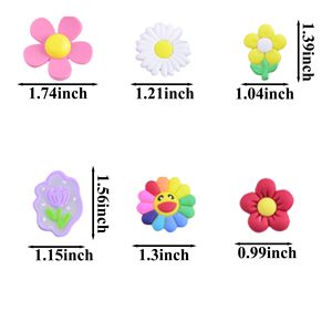 DIY Charms for Bogg Bag Flowers Charms for Bogg Bag <b>Accessories</b> Flowers <b>Beach</b> Charms for Bogg Bag Rubber Tote <b>Beach</b> HandBags - Product Image 2