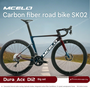 Vélo de route en fibre de carbone Aero 24 vitesses avec Dura-Ace Di2 R9200, 7,2 kg, ultra léger, pour compétition professionnelle - Product Image 2