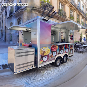 Carrito de Barbacoa 2025, Remolque Móvil de Comida para Exteriores en Venta - Product Image 1