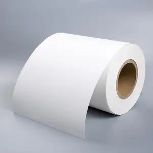 Flexography Master Jumbo Roll Self Adhesive 54mic Synthetic Film Acrylic-60gsm White Glassine