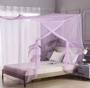 Đa Màu sắc di động vuông có thể gập lại Polyester muỗi <span class=keywords><strong>Net</strong></span> cho nhà cho phòng ngủ ngoài trời & Du lịch sử dụng trong mùa hè muỗi <span class=keywords><strong>Net</strong></span> - Product Image 3