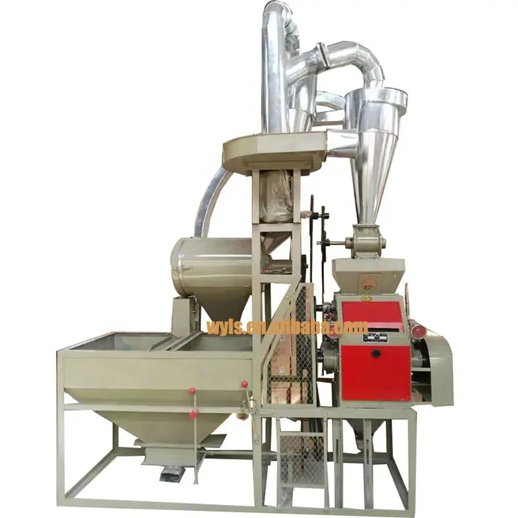 Commercial Corona Wheat Flour Micro-mill Flour Mill Machinery Corn Rice Electric Grain Seed Grinder For Sale