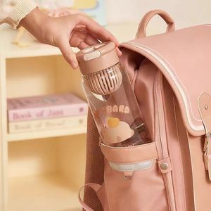 Capybara Water Bottle With Tea Infuser 500Ml Plastic Drinking Cup For Daily Use - Product Image 3