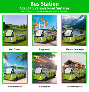 Voiture électrique <span class=keywords><strong>de</strong></span> <span class=keywords><strong>tourisme</strong></span> urbain certifiée CE, grande capacité, 14 places, 30 km/h - Product Image 4