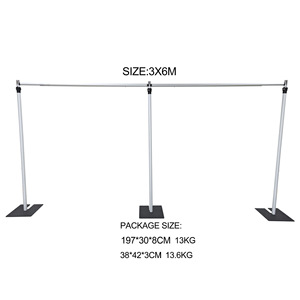 Supporto per Sfondo in Lega di Alluminio Quadrato Personalizzabile - Product Image 6