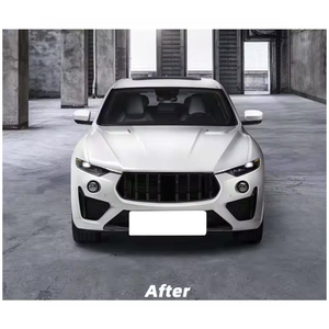<span class=keywords><strong>2022</strong></span> para Maserati <span class=keywords><strong>Levante</strong></span> Trofeo Performance Body Kit nuevo parachoques delantero de coche rejilla de labios mejora de la cara delantera - Product Image 2