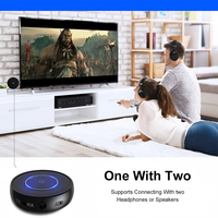 Bluetooth 5.0 Zender En Ontvanger, 3-In-1 Draadloze Bluetooth Adapter, lage Latency Bluetooth Audio Adapter Voor Tv, Auto