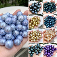 Perles naturelles d'eau douce Muses Jewels, lisses et brillantes, 11-13 mm, pour collier de mariée, bijoux et fournitures d'artisanat