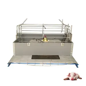 Porco Fazenda Única Porca Fartamento Crate gestação Stall Galvanizado Farrowing Crate Sow Pen Pig Farrowing Crate Flooring