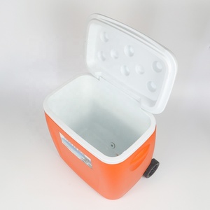Fiambrera portátil de hielo duro para acampada al aire libre, refrigerador portátil de 38L con rueda y mango, gran oferta - Product Image 5
