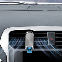 Grossiste Diffuseur d'Arôme de Voiture Portable 3 Vitesses à Nano-Pulvérisation Mini Diffuseur d'Huiles Essentielles de Parfum à Clip de Ventilation